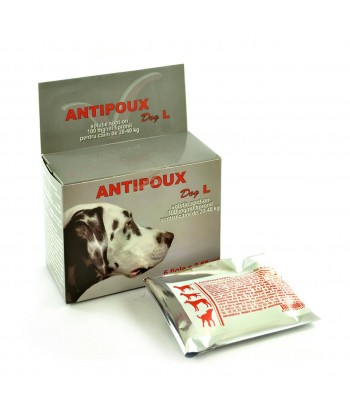 Antipoux Dog L  ct. x 6 pip.