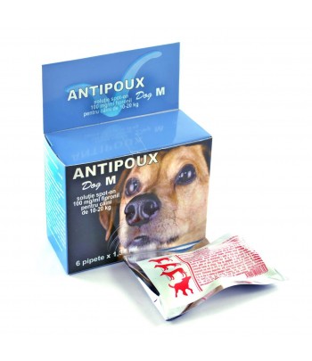 Antipoux Dog M ct. x 6 pip.