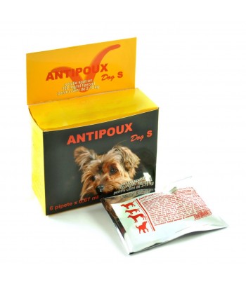 Antipoux Dog S ct. x  6 pip.
