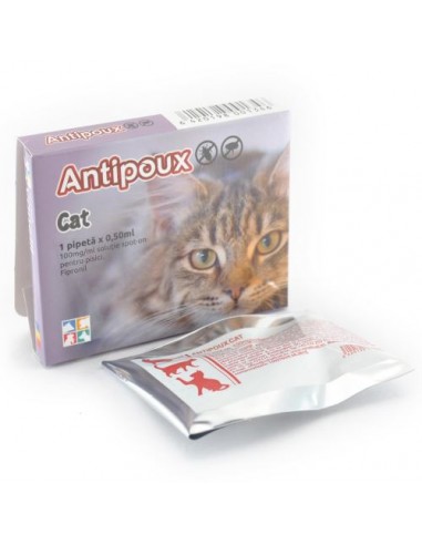 Antipoux Cat  ct. x 6 pip.