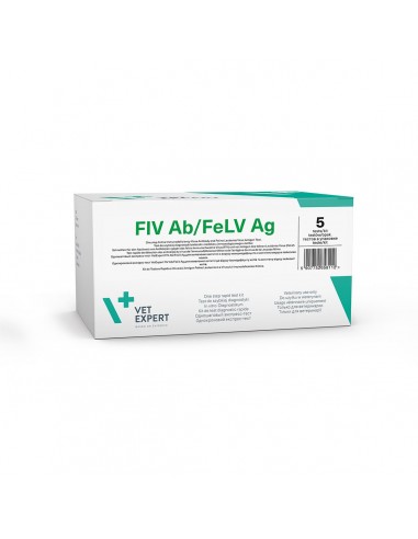ANIGEN TEST FIV AB/FELV AG X 10TESTE