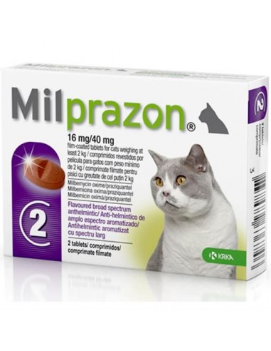 Milprazon 16/40mg Cat  x 2tb