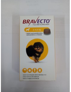 Bravecto Dog 1tb.   112.5mg...