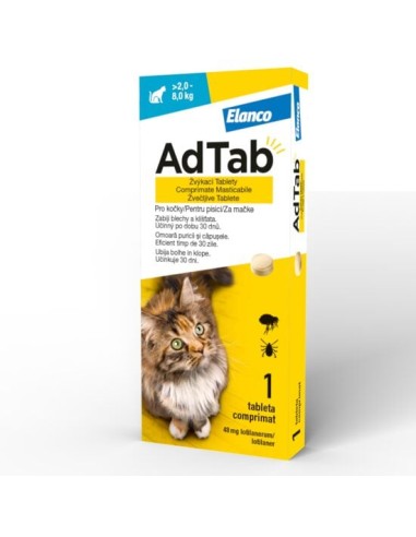 AdTab Cat 48mg (2-8kg) 1cpr.